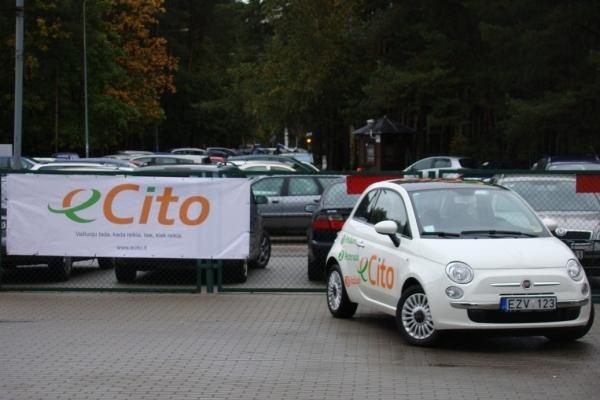 „eCito“ dalijimosi automobiliu paslauga - ir studentams