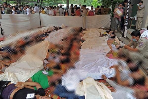 Kambodžoje per spūstį šventės metu žuvo beveik 350 žmonių (atnaujinta)