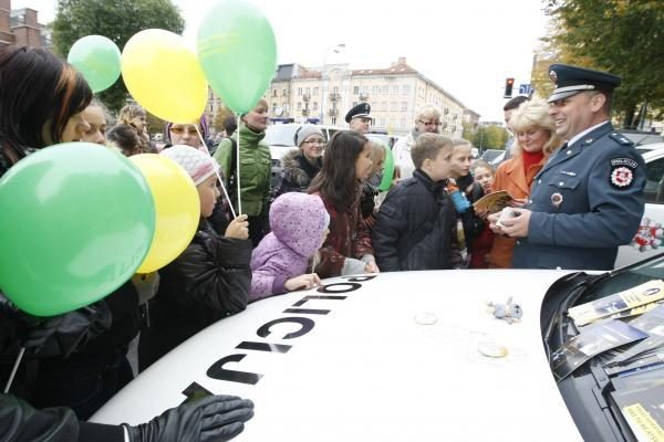 Policininkai surengė klaipėdiečiams šventę