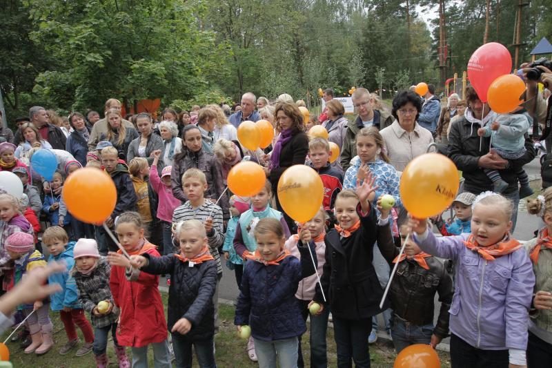 Šeimos laisvalaikį leido Rudens linksmybių šventėje