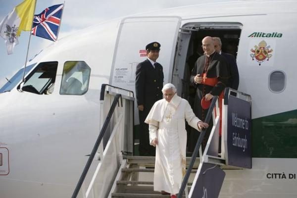Popiežius Didžiojoje Britanijoje kovoja prieš sekuliarizmą ir ieško sąjungininkų