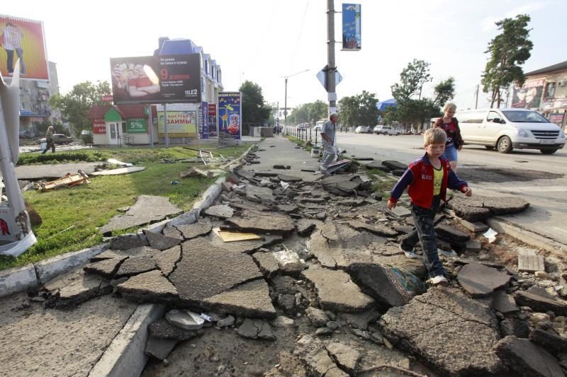 Pietų Rusijoje potvynių aukų skaičius padidėjo iki 146