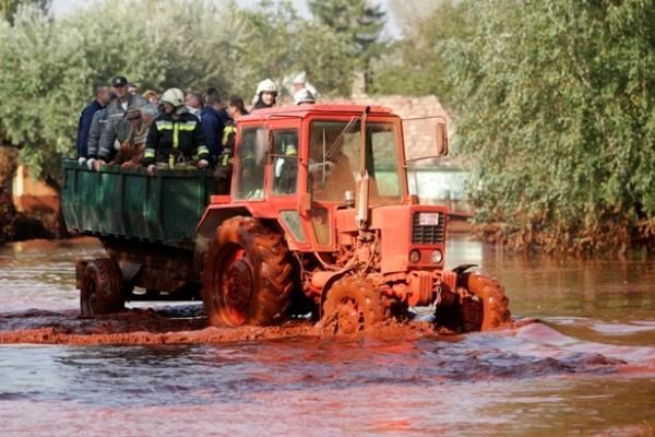 Vengrijoje - ekologinė katastrofa