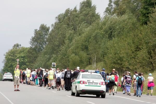 Lenkų maldininkus į Vilnių atvedė istorija