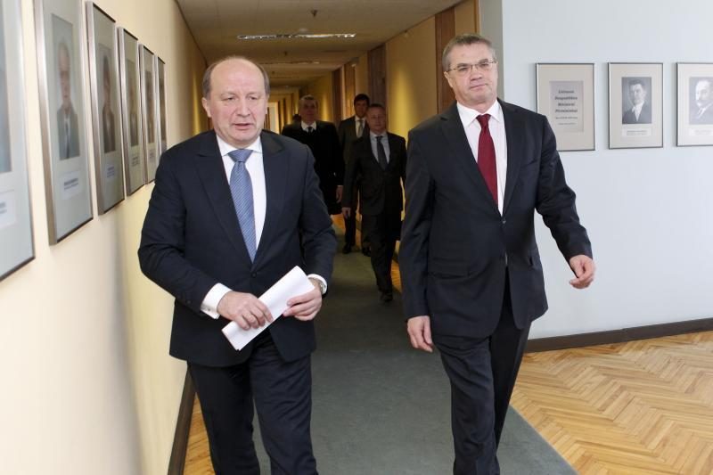 A.Kubiliaus derybos su „Gazprom“ rezultatų kol kas nedavė (papildyta)