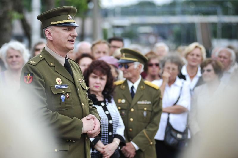 Tremties prisiminimai užgožė iškilmingas kalbas