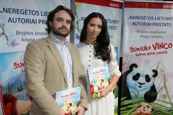 Išleista nauja knyga vaikams „Šuniuko Vinco kelionė aplink pasaulį“