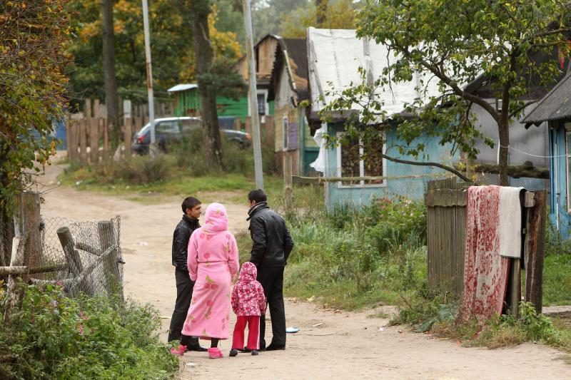 Sulaikytų romų vaikai apgyvendinti globos namuose
