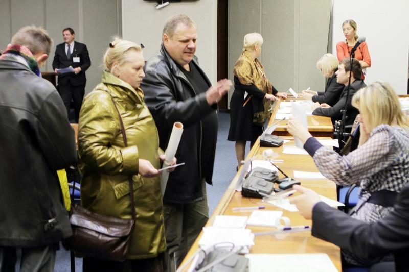 Išankstinis balsavimas Klaipėdoje: eilių nėra