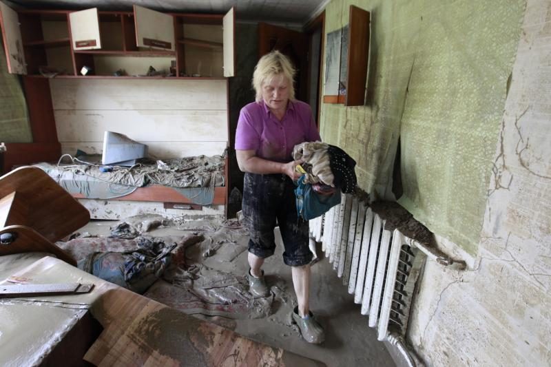 Per potvynį Krasnodaro krašte žuvusių žmonių skaičius perkopė 170