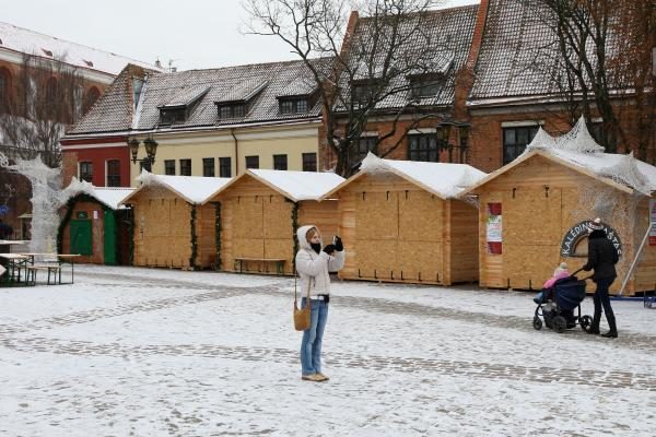 Šaltis Kauną spaudžia, bet dar nelaužo