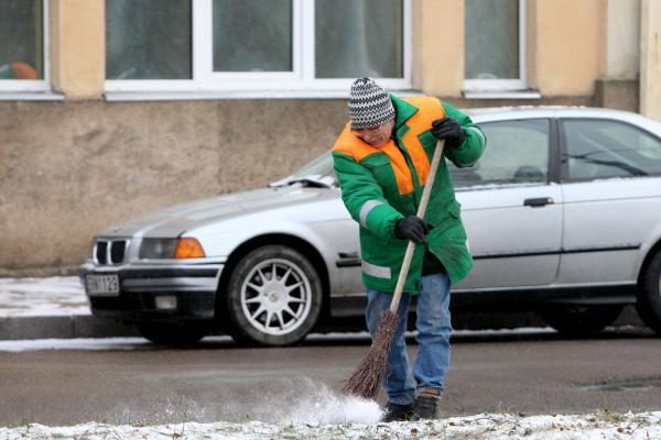 Šaltis Kauną spaudžia, bet dar nelaužo