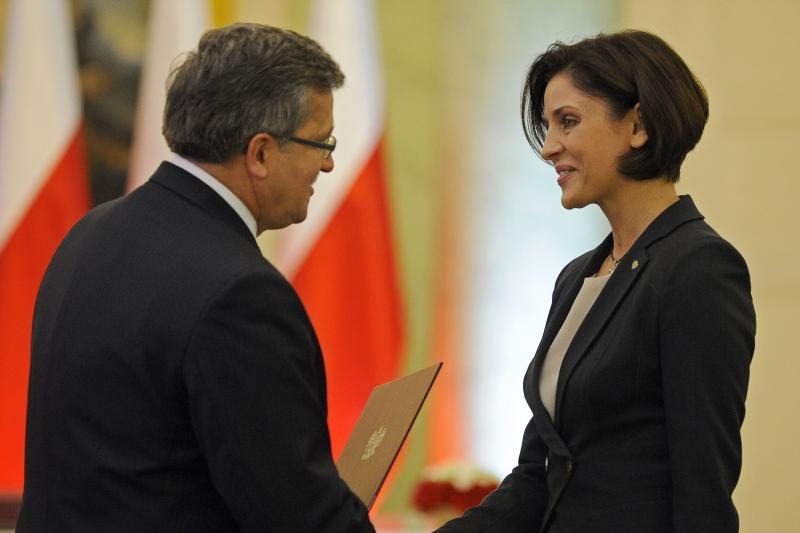 Moteris - pirmoji Lenkijos sporto ministrė