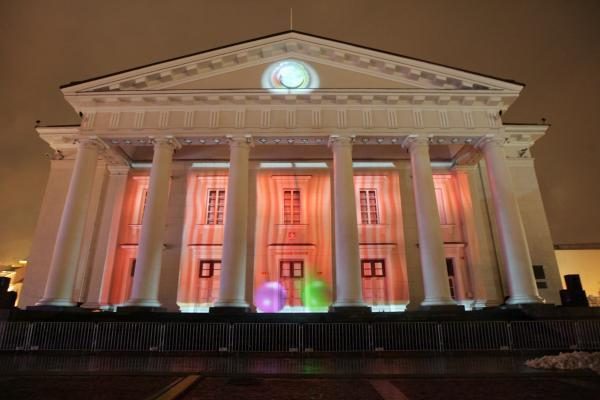 Vilniaus rotušę talžė liepsnų liežuviai 