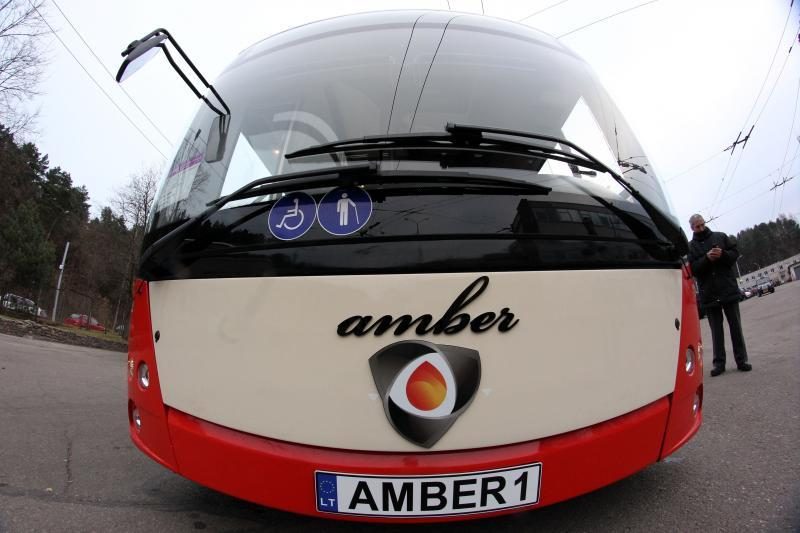 V.Striška: nauji troleibusai „Amber“ – negenda