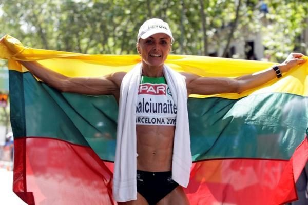Maratono bėgikei Ž.Balčiūnaitei – Europos čempionato auksas