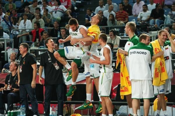 L.Kleiza: mes esame komanda