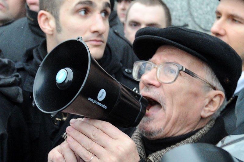 Maskvoje Triumfo aikštėje sulaikytas E.Limonovas