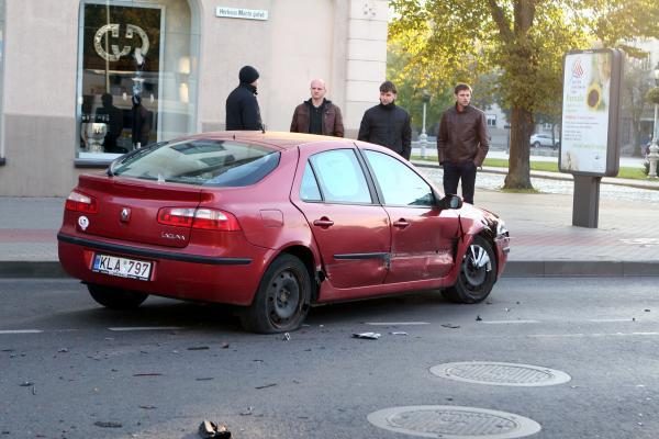 Rytas Klaipėdoje: dvi avarijos ir viena nukentėjusioji
