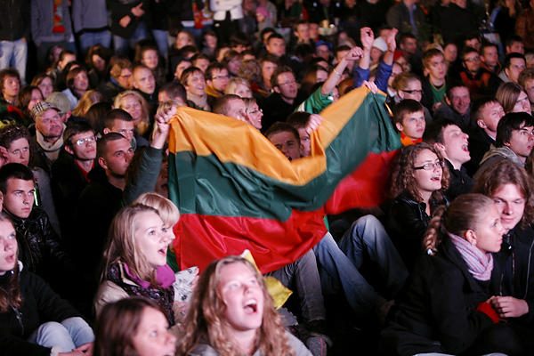 Lietuvos rinktinės sėkme džiaugėsi ir užsieniečiai