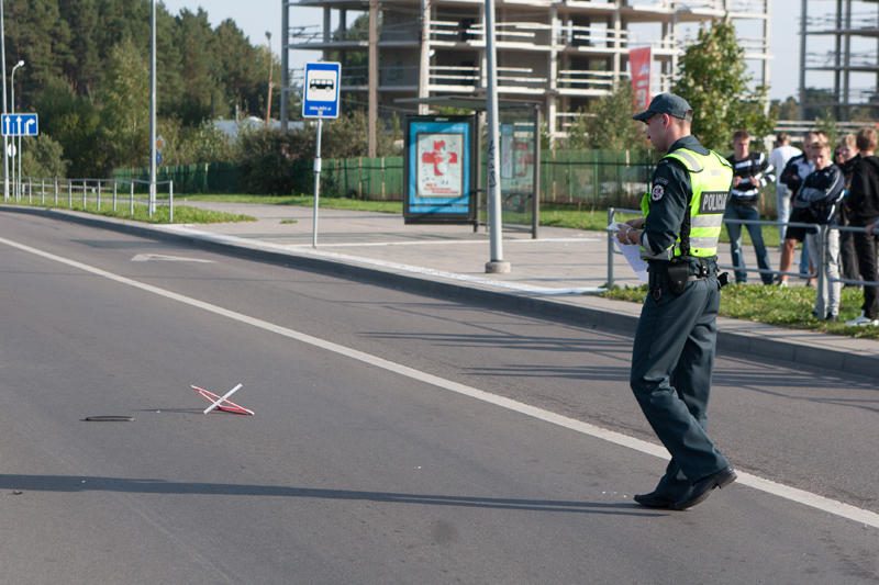 Per autoavariją Vilniuje žuvo 8-erių mergaitė (papildyta)