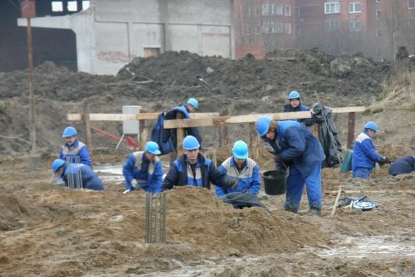 Statybininkai padėjo Klaipėdos merui 