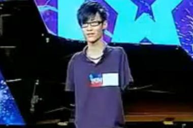 Kinijos talentų šou laimėjo berankis pianistas