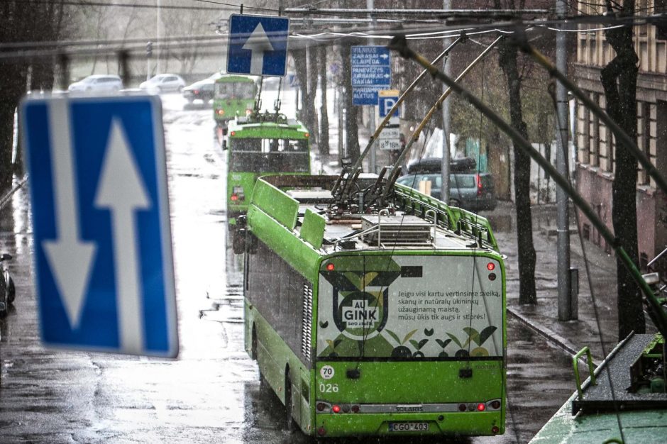 Kauną užklupo kruša su žaibais