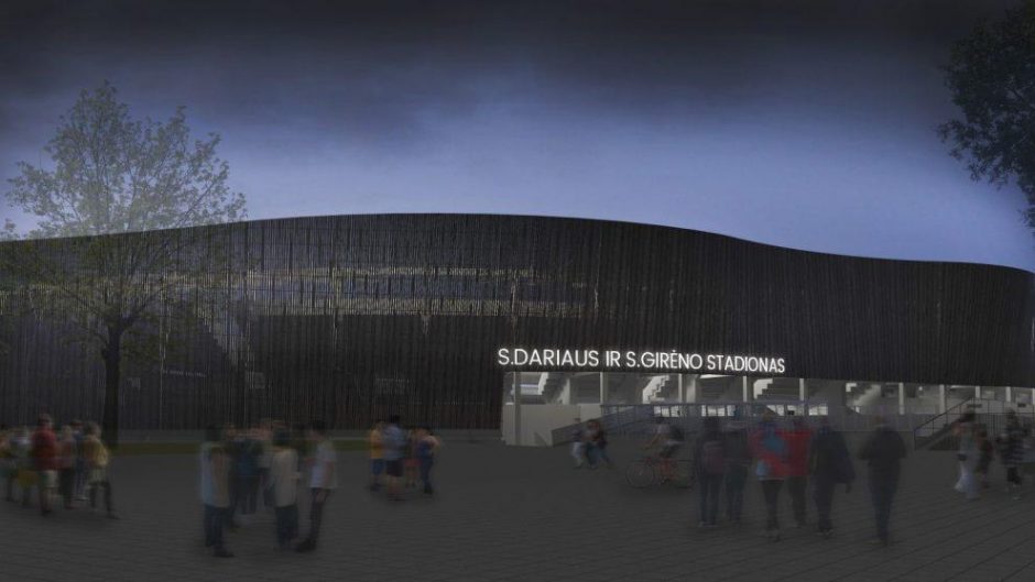 Žvilgsnis į ateitį: kaip po rekonstrukcijos atrodys S. Dariaus ir S. Girėno stadionas