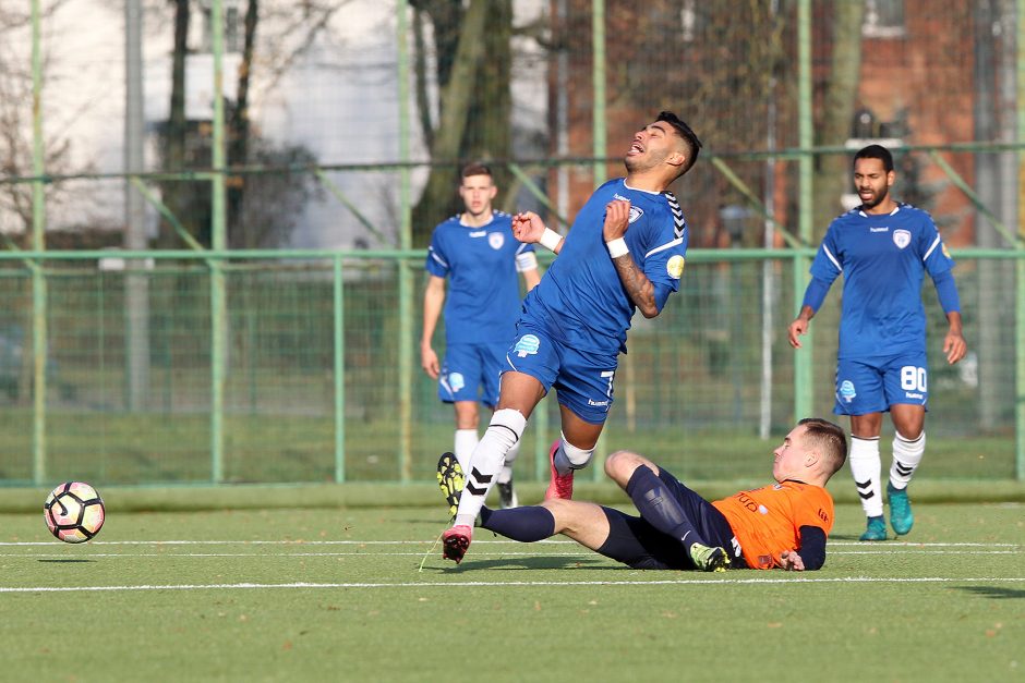 „Stumbro“ futbolininkai išsaugojo vietą A lygoje