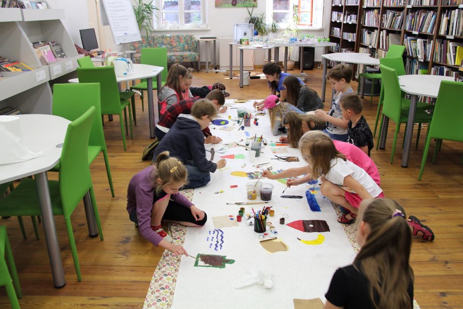Vasaros stovyklas Kauno miesto bibliotekoje lankė beveik 700 vaikų