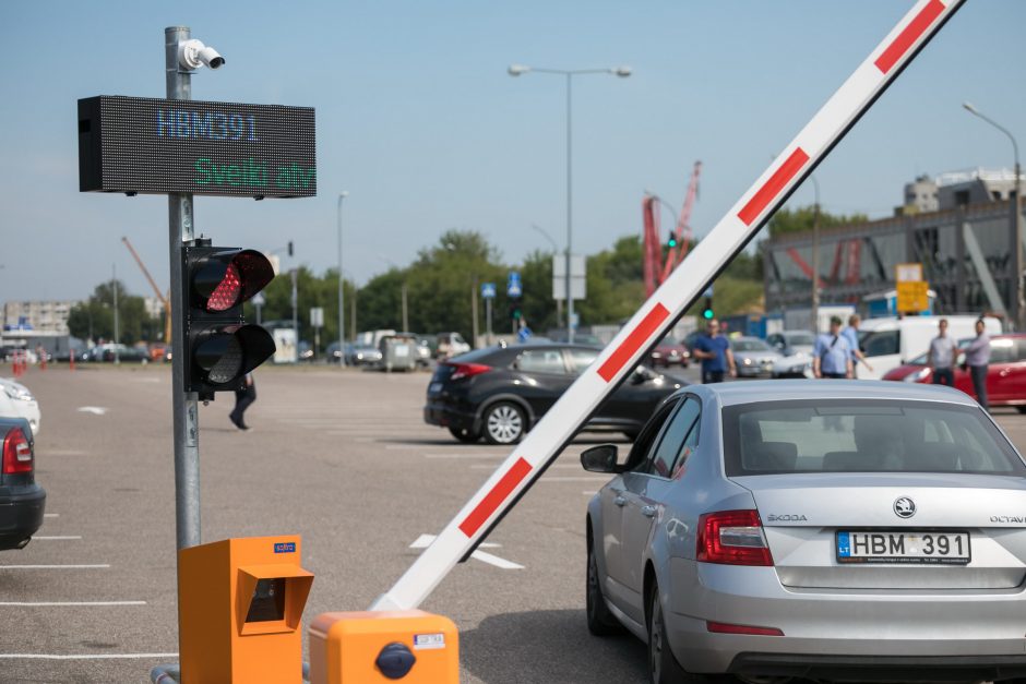 Vilnius pradeda kovą su spūstimis – pristatytos „Statyk ir važiuok“ aikštelės