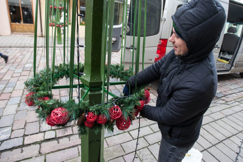 Puošiant Rotušės aikštę prireiks ir kauniečių pagalbos