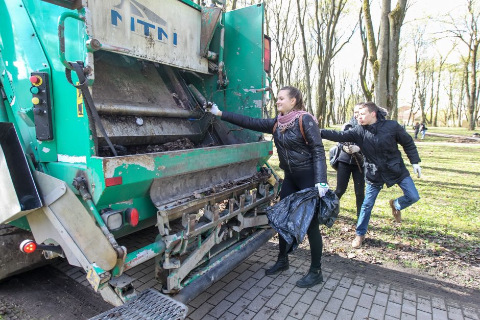 Į talką susirinko daugiau kauniečių, nei tikėtasi 