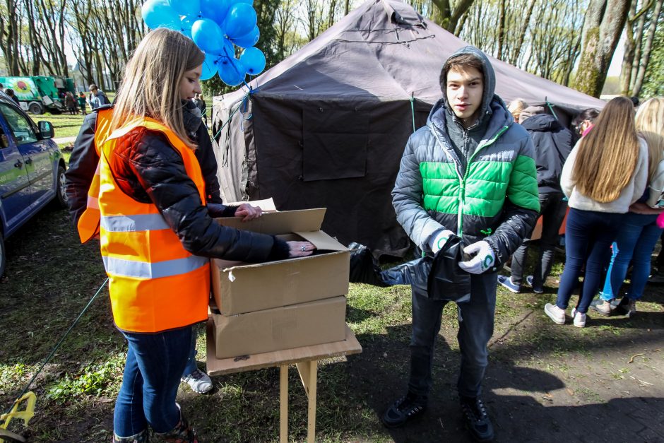 Į talką susirinko daugiau kauniečių, nei tikėtasi 