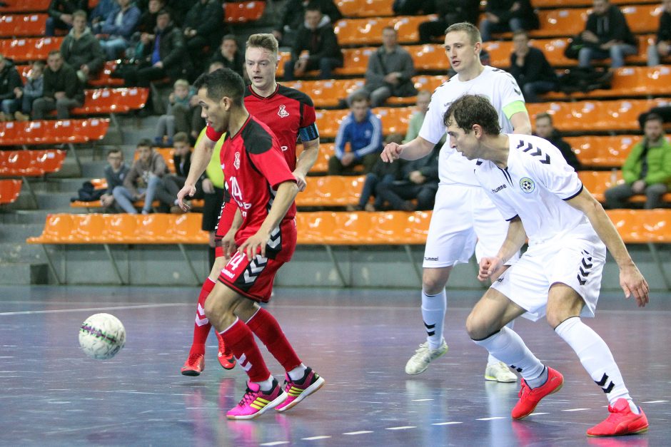 Salės futbolas: „Vytis“ – „Baltija“ 5:2