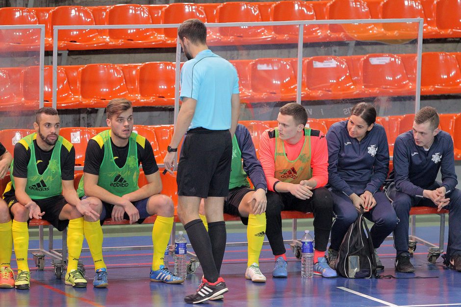 „Vytis“ susigrąžino pirmąją „Futsal A lygos“ vietą