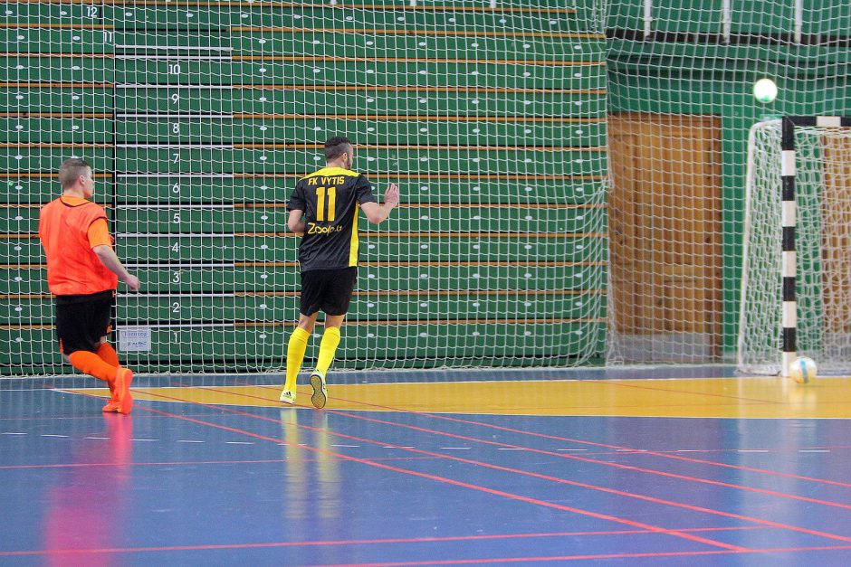 „Vytis“ susigrąžino pirmąją „Futsal A lygos“ vietą