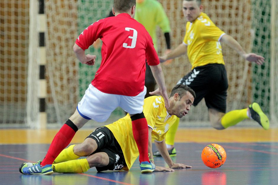 „Vytis“ pergalingai užbaigė pirmąjį „Futsal A lygos“ ratą