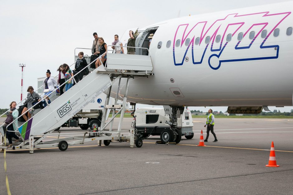 Naujasis „Wizz Air“ orlaivis – jau Vilniaus oro uoste