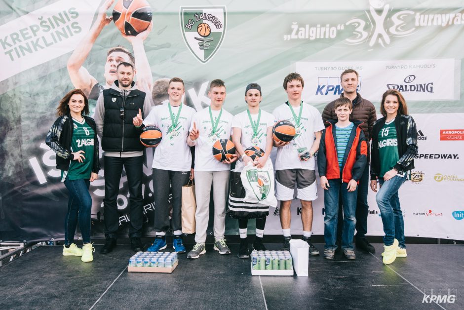 Kauniečius išjudino „Žalgirio“ 3×3 turnyras: rungėsi ir neįgalieji