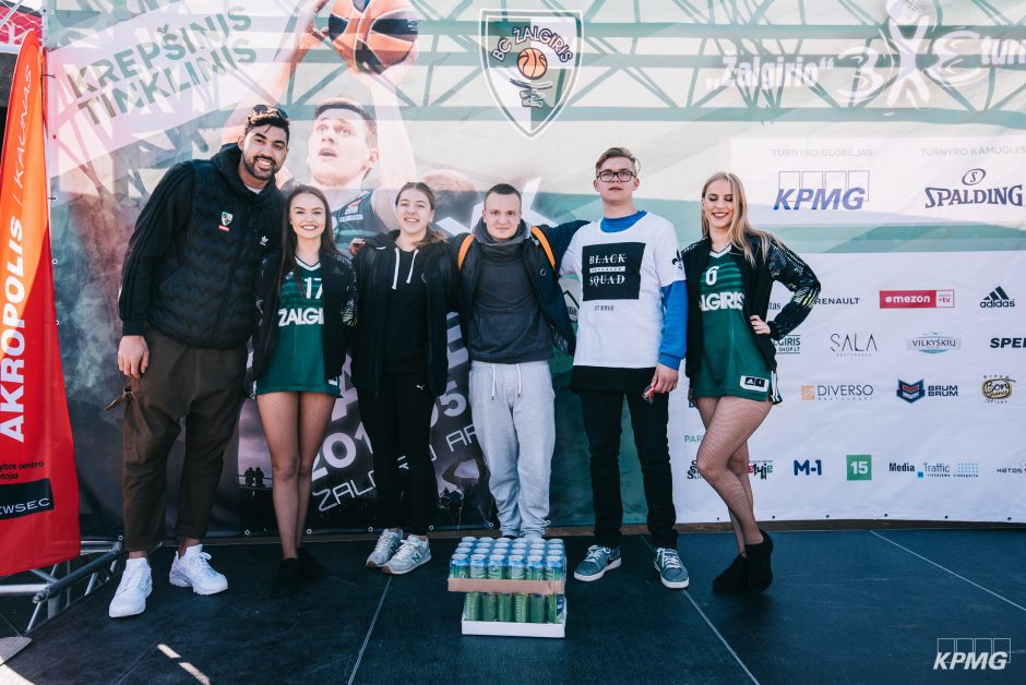 Kauniečius išjudino „Žalgirio“ 3×3 turnyras: rungėsi ir neįgalieji