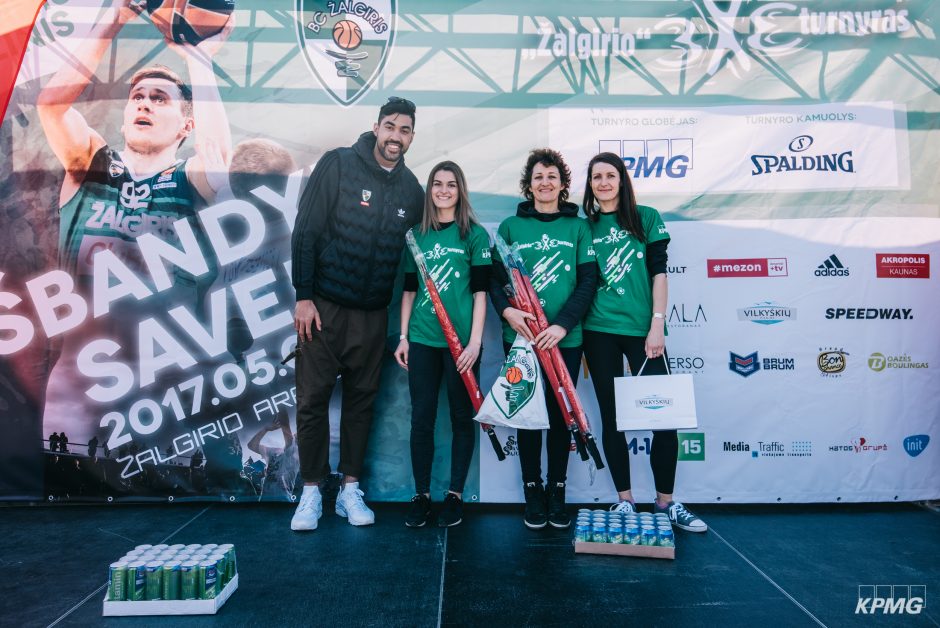 Kauniečius išjudino „Žalgirio“ 3×3 turnyras: rungėsi ir neįgalieji