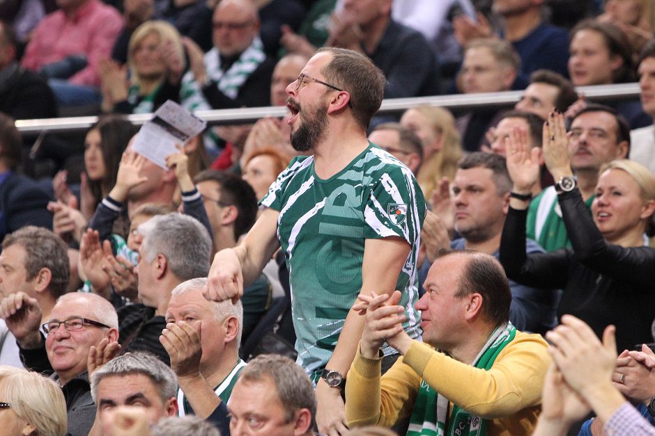 „Žalgiris“ neprilygo „Baskonia“ krepšininkams