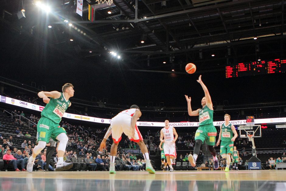 Jaunųjų bokštų vedamas „Žalgiris“ pergalingai baigė reguliarųjį sezoną