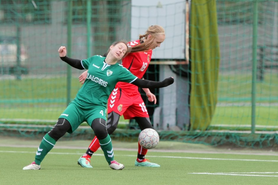 Moterų A lyga: „Kauno Žalgiris“ – Lietuva U17 7:1