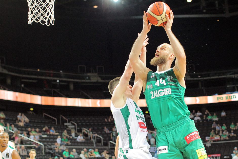 LKL ketvirtfinalis: „Žalgiris“ – „Nevėžis“ 95:70