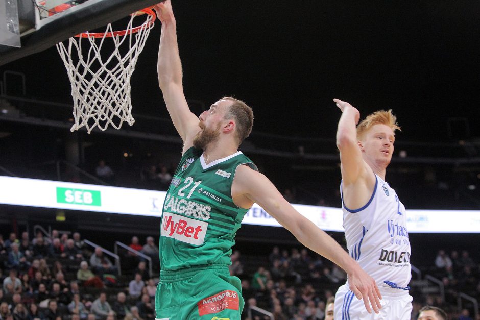  „Žalgiris“ įveikė „Vytautą“ ir užsitikrino LKL reguliariojo sezono nugalėtojo vardą