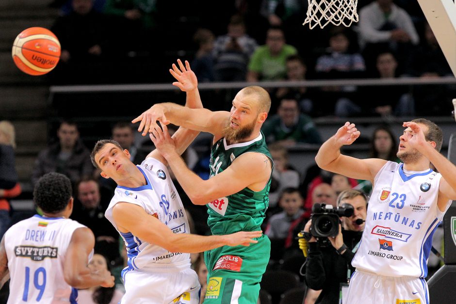 LKL: „Žalgiris“ namų arenoje įveikė „Neptūną“