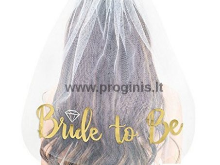 Skelbimas - NUOTAKOS VELIUMAS "BRIDE TO BE"